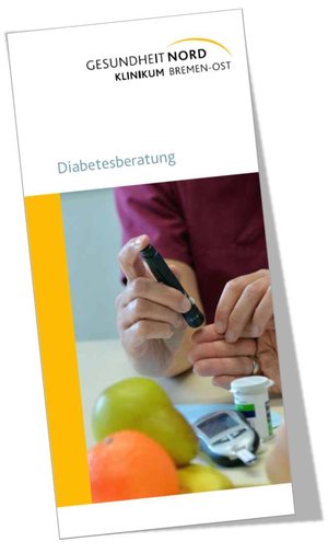 Hände bei einem Diabetesschnelltest