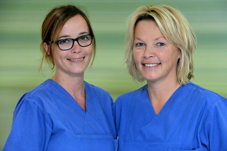 Portraitfotos Britta Krentzel und Kerstin Staudinger