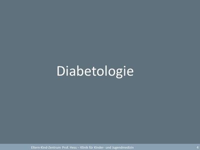 Diabetologie