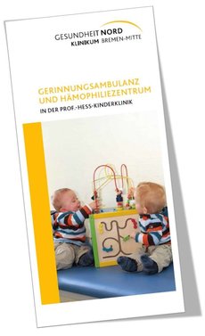 Zwei spielende Kinder in der Ambulanz