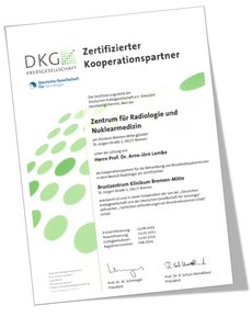 DKG Zertifikat als Foto