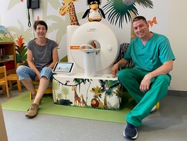 Foto vom Kinder CT in der Kinderklinik