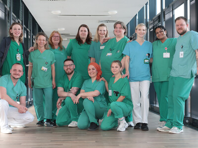 Team der Kindernitaufnahme