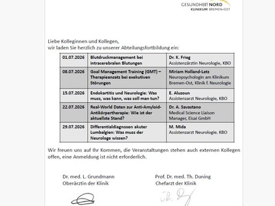 Foto vom Veranstaltungsplakat