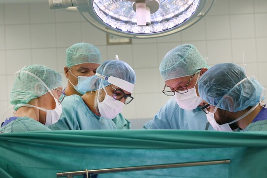 Medizinische Fachkräfte im OP