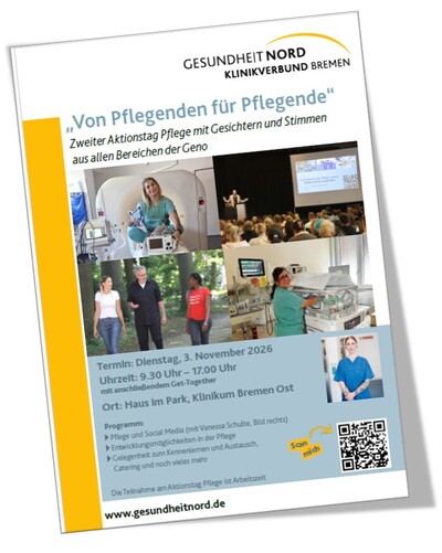 Plakat mit Veranstaltungshinweis