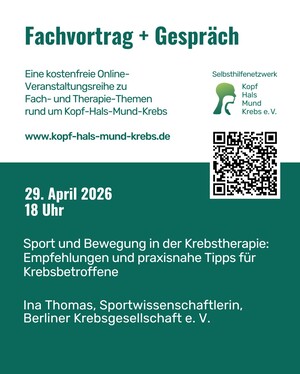 Folder Fachvortrag und Gespräch