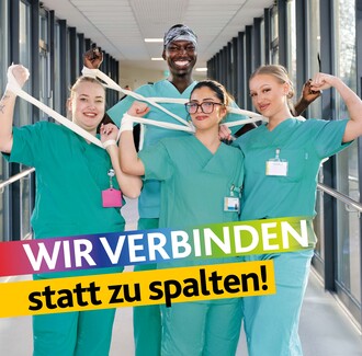 Wir verbinden statt zu spalten