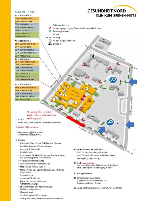 Lageplan KBM